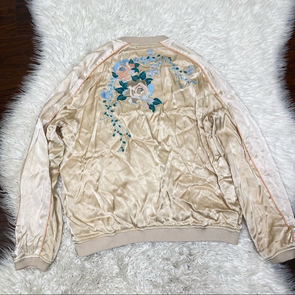 Blanknyc Embroidered Bomber Jacket - Picture 5 of 5